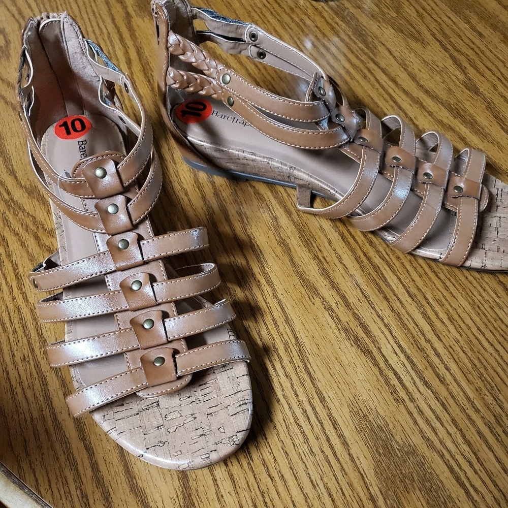 Baretraps Tan Sandals